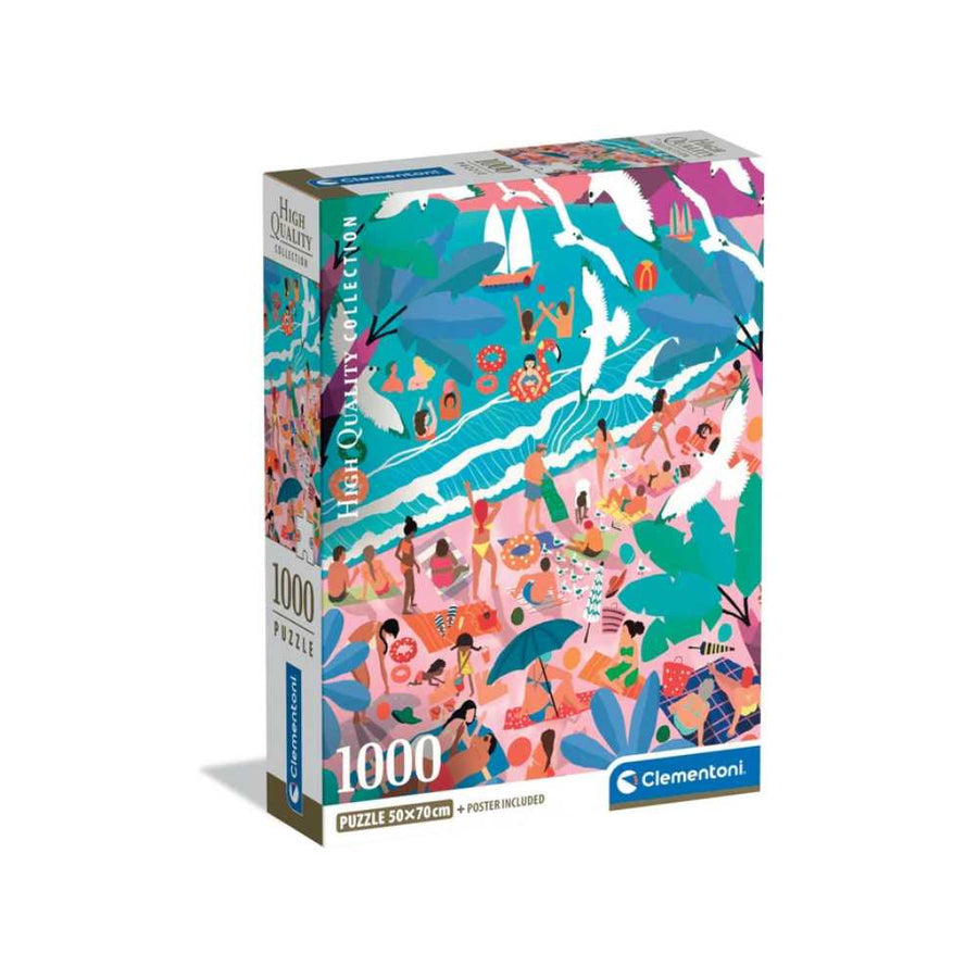 Dimanche à la plage (1000 pcs) CASSE-TÊTE - 1000 morceaux