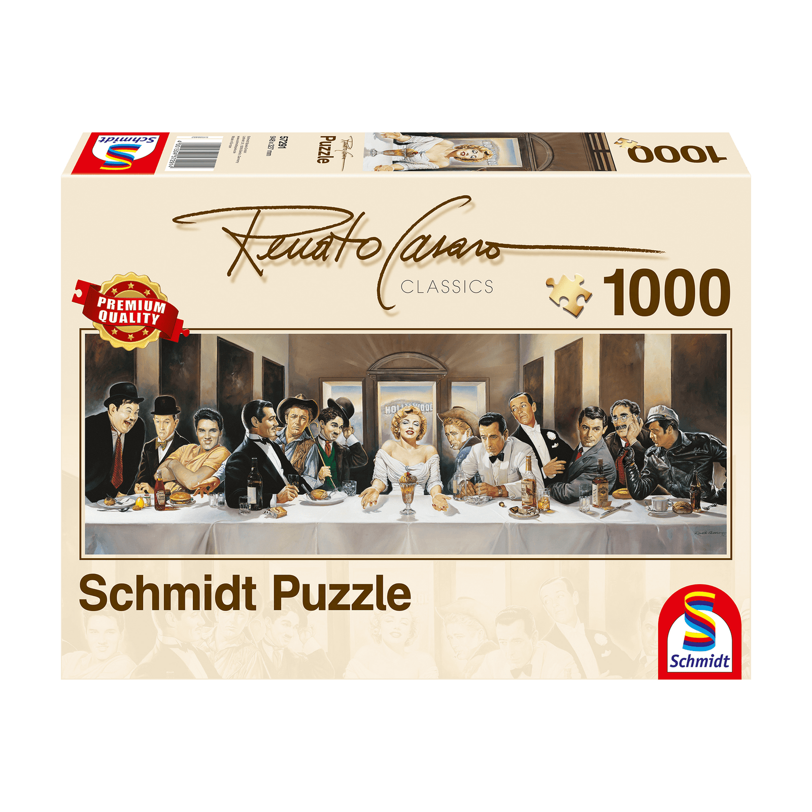 Dîner des célébrités (1000 pcs) CASSE-TÊTE - 1000 morceaux
