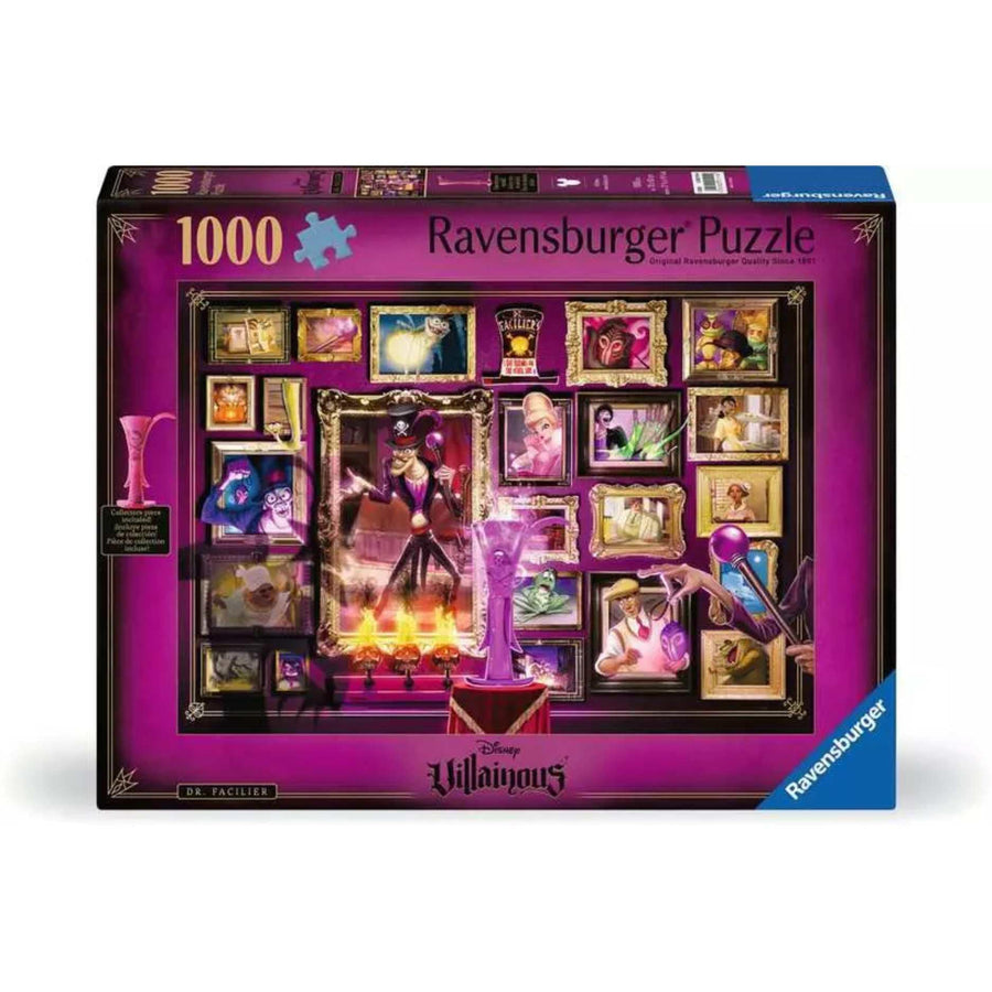 Disney Villainous: Dr. Facilier (1000 pcs) CASSE-TÊTE - 1000 morceaux