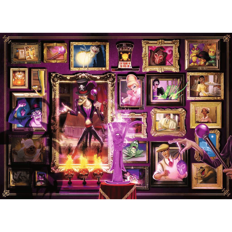 Disney Villainous: Dr. Facilier (Puzzle 1000 pcs) CASSE-TÊTE - 1000 morceaux