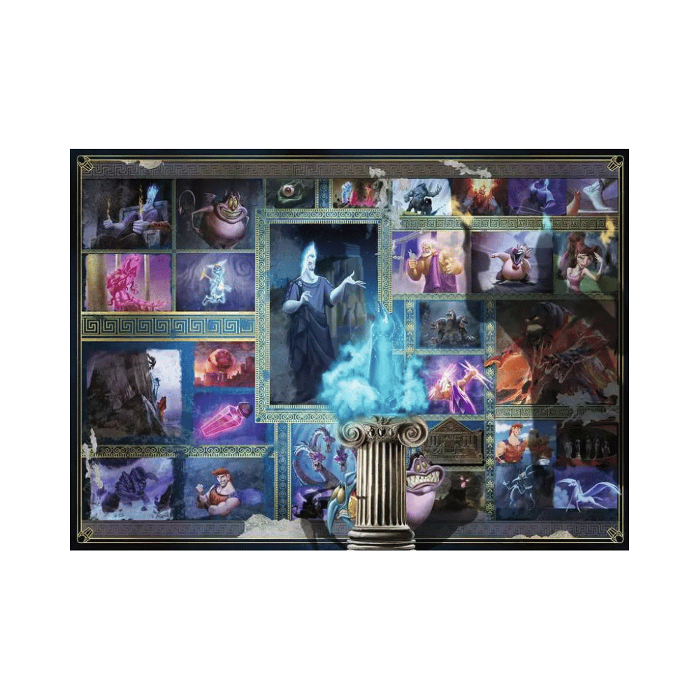Disney Villainous: Hades (Puzzle 1000 pcs) CASSE-TÊTE - 1000 morceaux