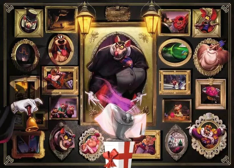 Disney Villainous : Ratigan (1000 pcs) CASSE-TÊTE - 1000 morceaux