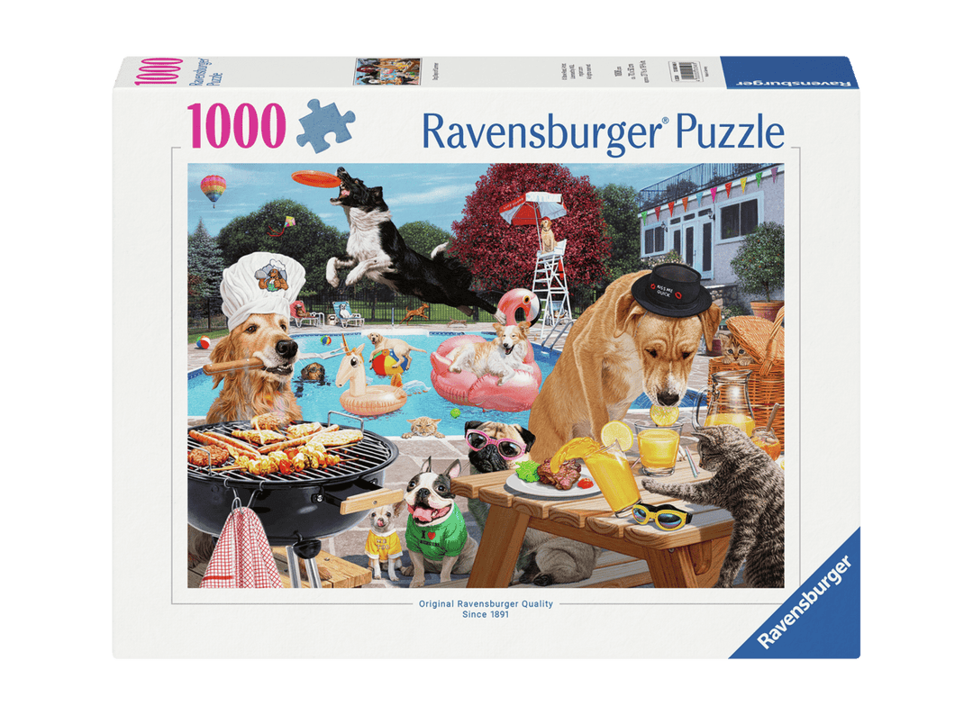 Dog Days of Summer (1000 pcs) CASSE-TÊTE - 1000 morceaux