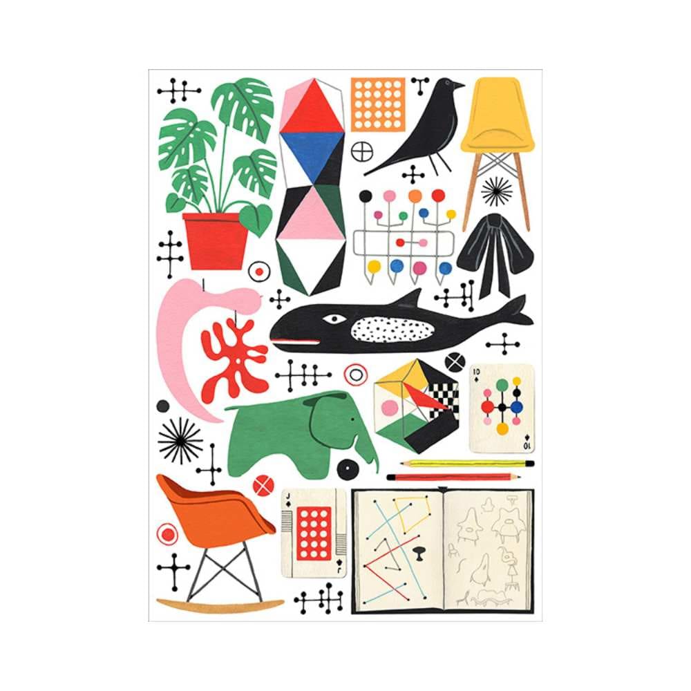 Eames classiques (1000 pcs) CASSE-TÊTE - 1000 morceaux