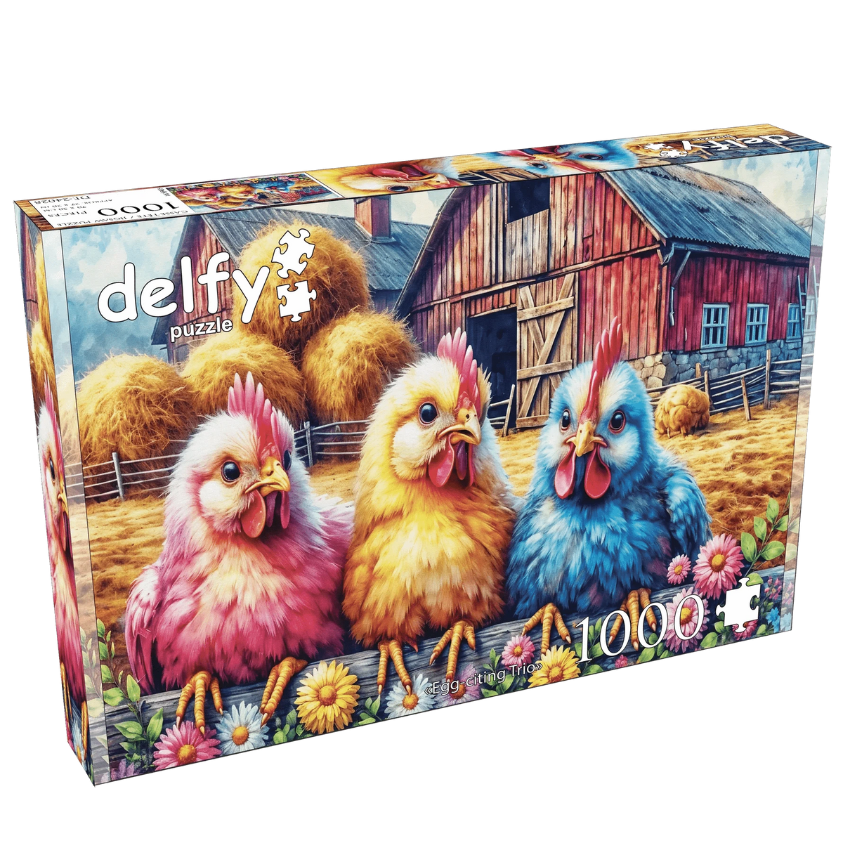 Egg-Citing Trio (1000 pcs) CASSE-TÊTE - 1000 morceaux