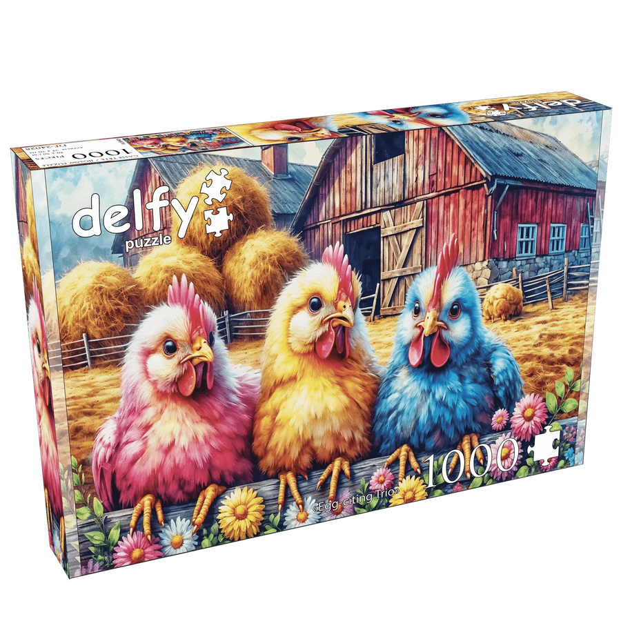 Egg-Citing Trio (1000 pcs) CASSE-TÊTE - 1000 morceaux