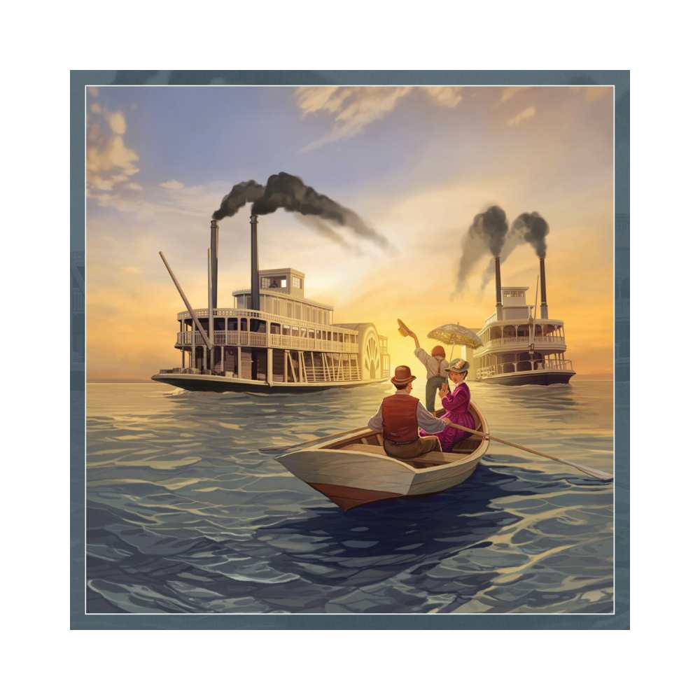 F. Weiss : Mississippi Queen (1000) CASSE-TÊTE - 1000 morceaux