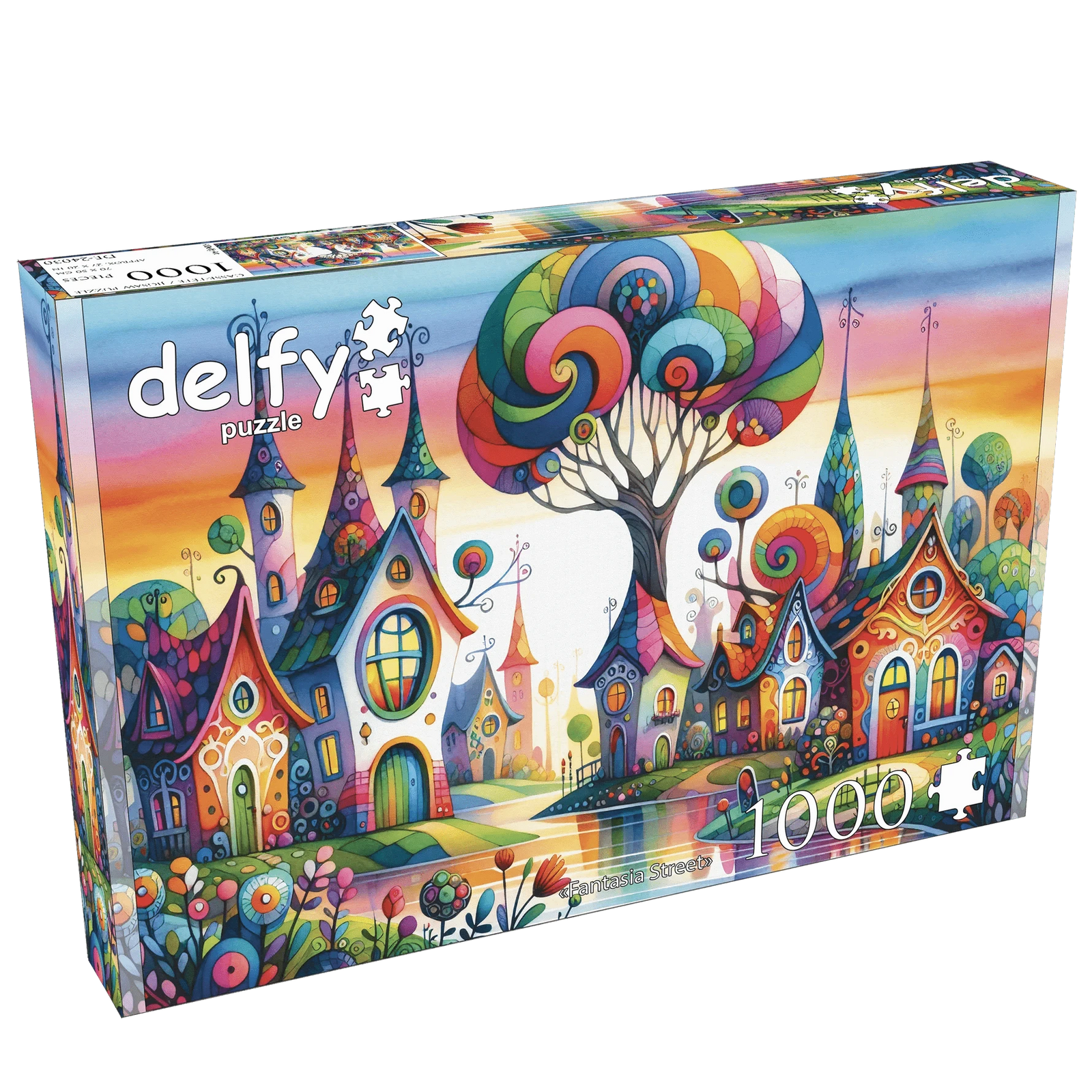 Fantasia Street (1000 pcs) CASSE-TÊTE - 1000 morceaux