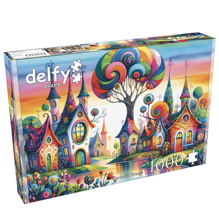 Fantasia Street (1000 pcs) CASSE-TÊTE - 1000 morceaux