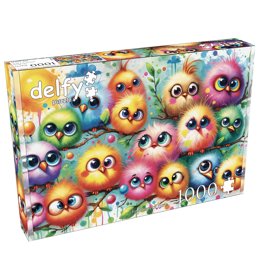 Feathers Of Fun (1000 pcs) CASSE-TÊTE - 1000 morceaux