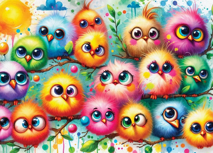 Feathers Of Fun (1000 pcs) CASSE-TÊTE - 1000 morceaux