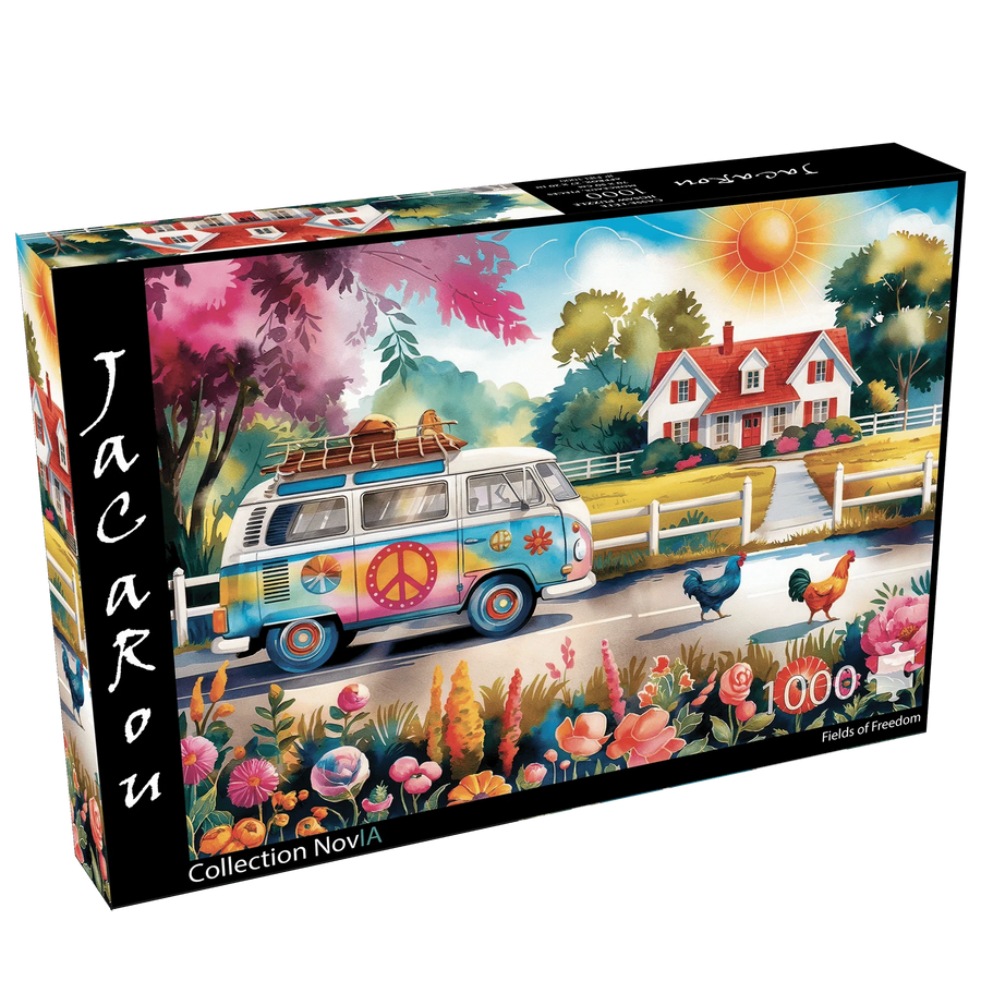 CASSE-TÊTE - 1000 morceaux Fields of Freedom (1000 pcs) LAs des jeux