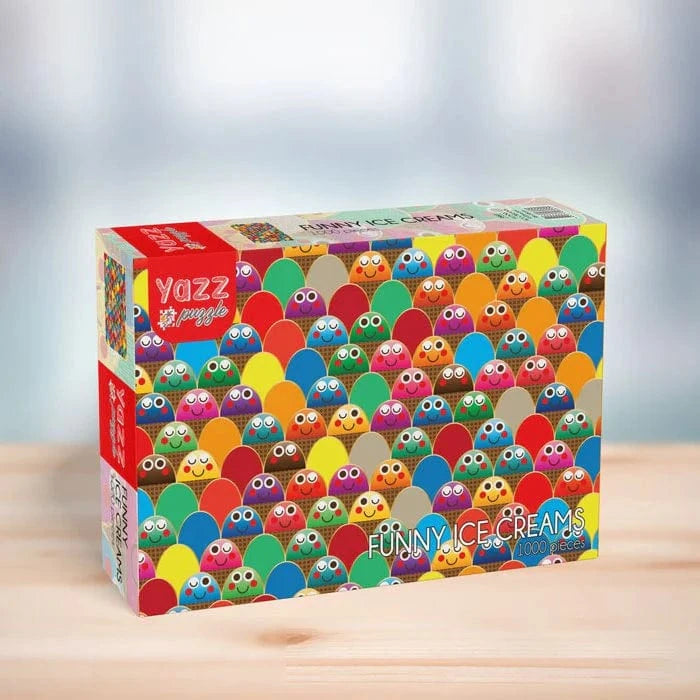 Funny Ice Creams (Puzzle 1000 pcs) CASSE-TÊTE - 1000 morceaux