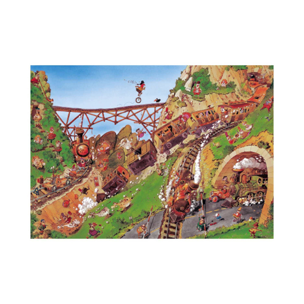 Getaway Car Fred, Wanted! (1000 pcs) CASSE-TÊTE - 1000 morceaux
