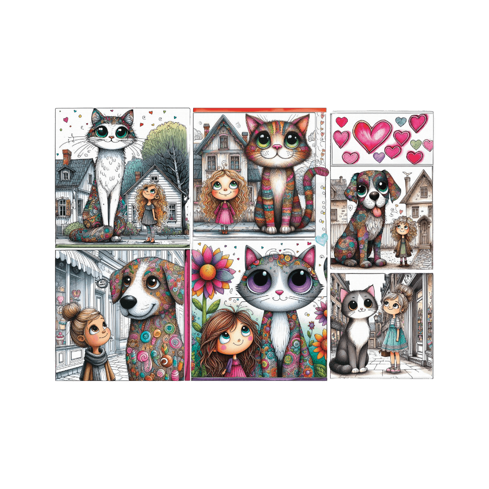 Giant Friendships (1000 pcs) CASSE-TÊTE - 1000 morceaux