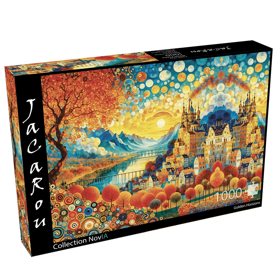 CASSE-TÊTE - 1000 morceaux Golden Horizons (1000 pcs) LAs des jeux