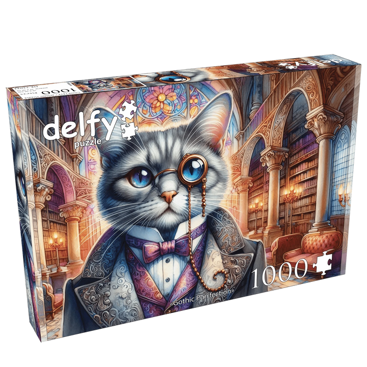 Gothic Purrfection (1000 pcs) CASSE-TÊTE - 1000 morceaux