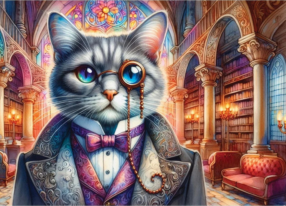 Gothic Purrfection (1000 pcs) CASSE-TÊTE - 1000 morceaux