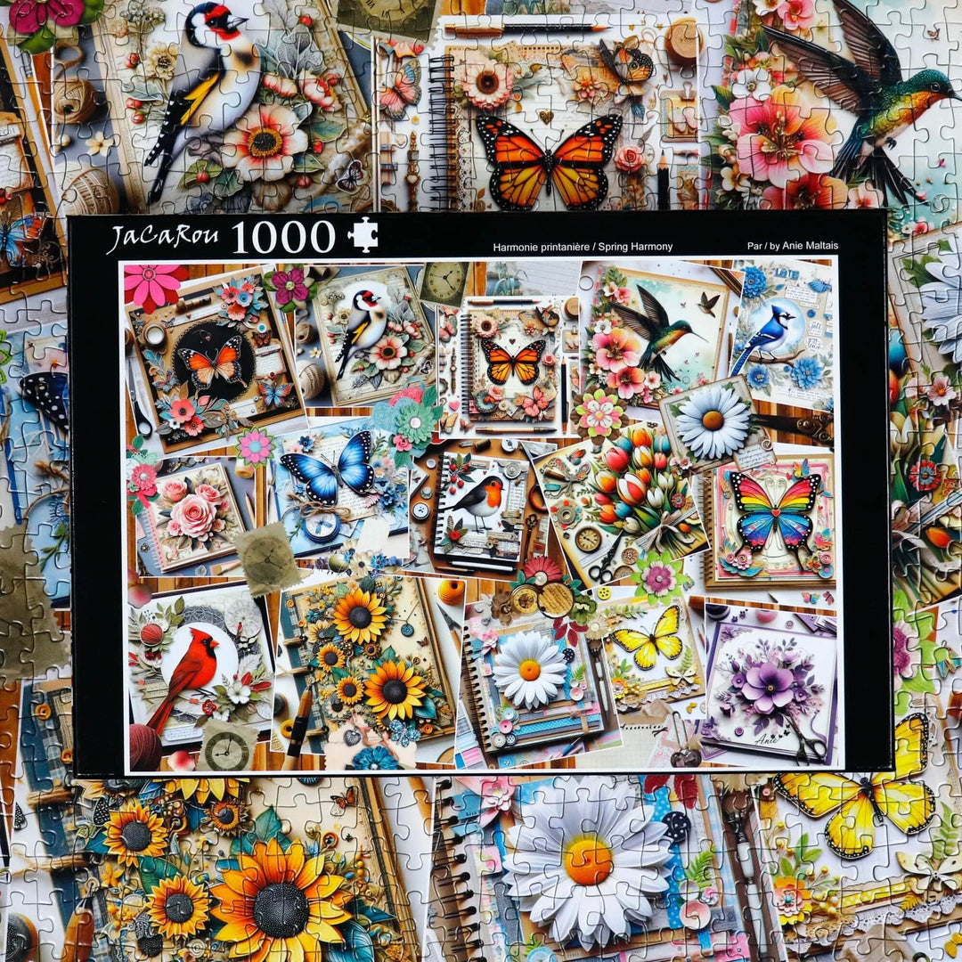 Harmonie printanière | Spring Harmony (Puzzle 1000 pcs) CASSE-TÊTE - 1000 morceaux