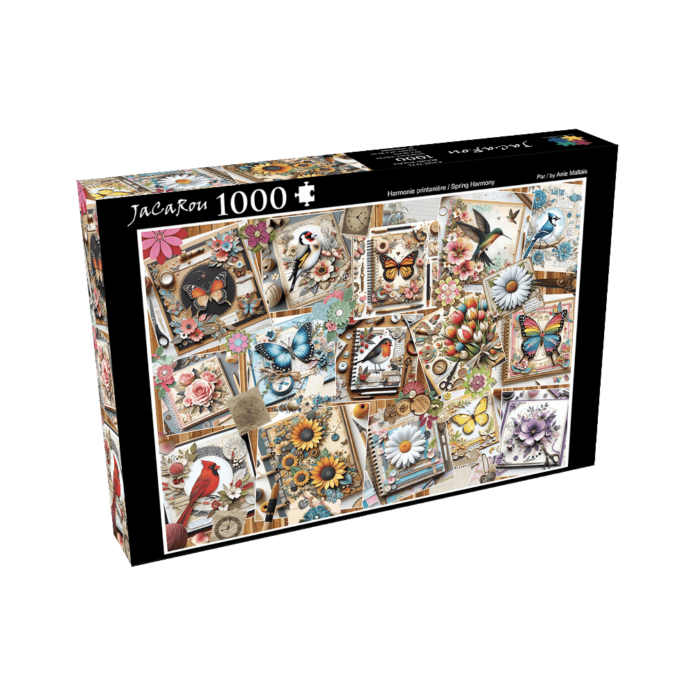 Harmonie printanière | Spring Harmony (Puzzle 1000 pcs) CASSE-TÊTE - 1000 morceaux