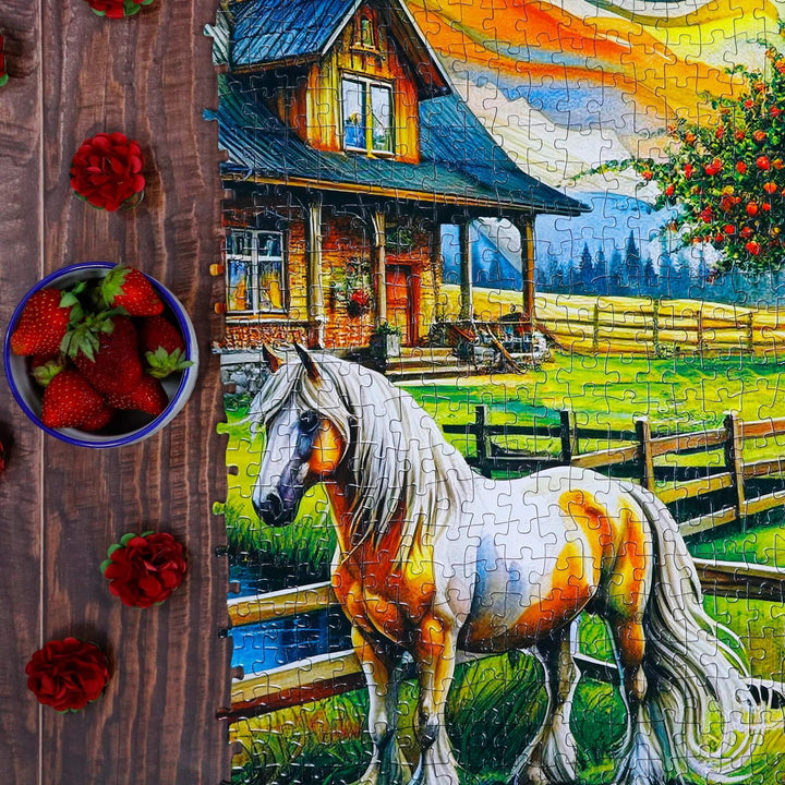 Havre de paix | Rural Retreat (Puzzle 1000 pcs) CASSE-TÊTE - 1000 morceaux