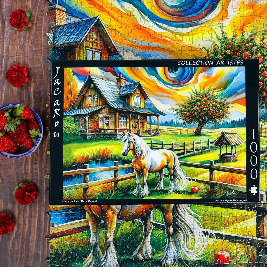 Havre de paix | Rural Retreat (Puzzle 1000 pcs) CASSE-TÊTE - 1000 morceaux