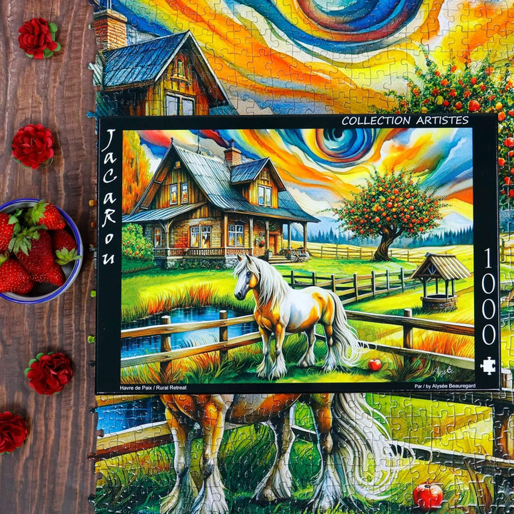 Havre de paix | Rural Retreat (Puzzle 1000 pcs) CASSE-TÊTE - 1000 morceaux