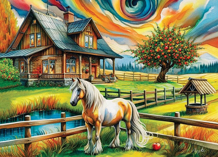 Havre de paix | Rural Retreat (Puzzle 1000 pcs) CASSE-TÊTE - 1000 morceaux