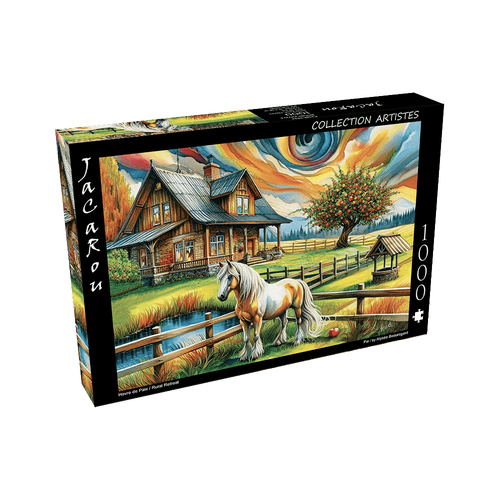 Havre de paix | Rural Retreat (Puzzle 1000 pcs) CASSE-TÊTE - 1000 morceaux