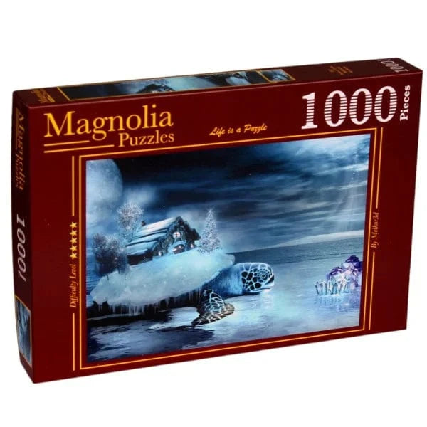 House & Turtle (Puzzle 1000 pcs) CASSE-TÊTE - 1000 morceaux