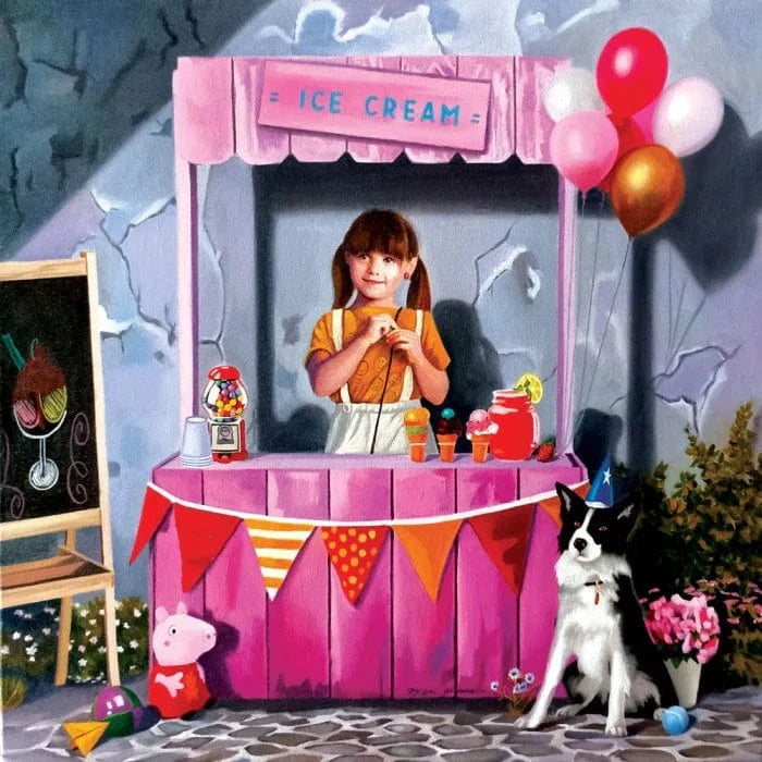 Ice Cream (Puzzle 1023 pcs) CASSE-TÊTE - 1000 morceaux