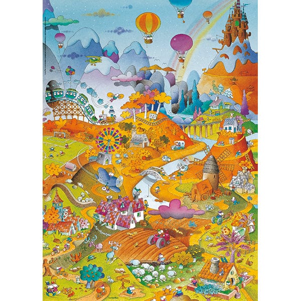 Idyll by the Field (Puzzle 1000 pcs) CASSE-TÊTE - 1000 morceaux