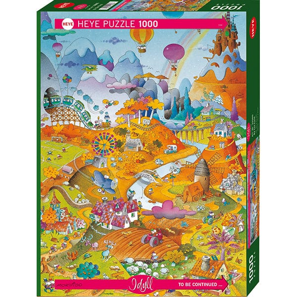 Idyll by the Field (Puzzle 1000 pcs) CASSE-TÊTE - 1000 morceaux