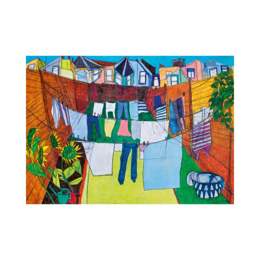 In The Courtyard (1000 pcs) CASSE-TÊTE - 1000 morceaux