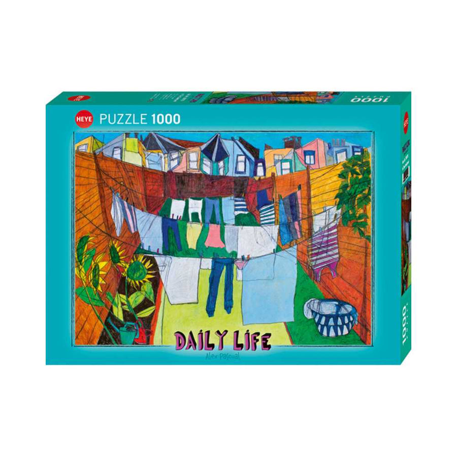 In The Courtyard (1000 pcs) CASSE-TÊTE - 1000 morceaux