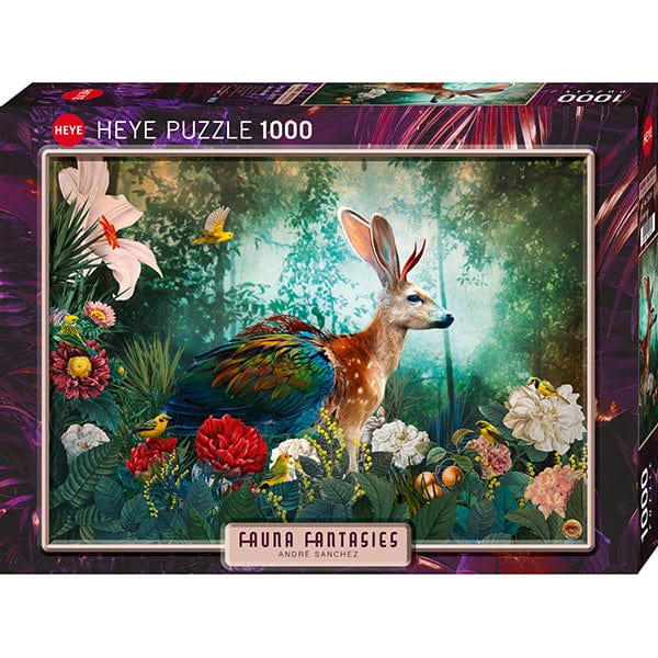 Jacklope, Fauna Fantasies (Puzzle 1000 pcs) CASSE-TÊTE - 1000 morceaux