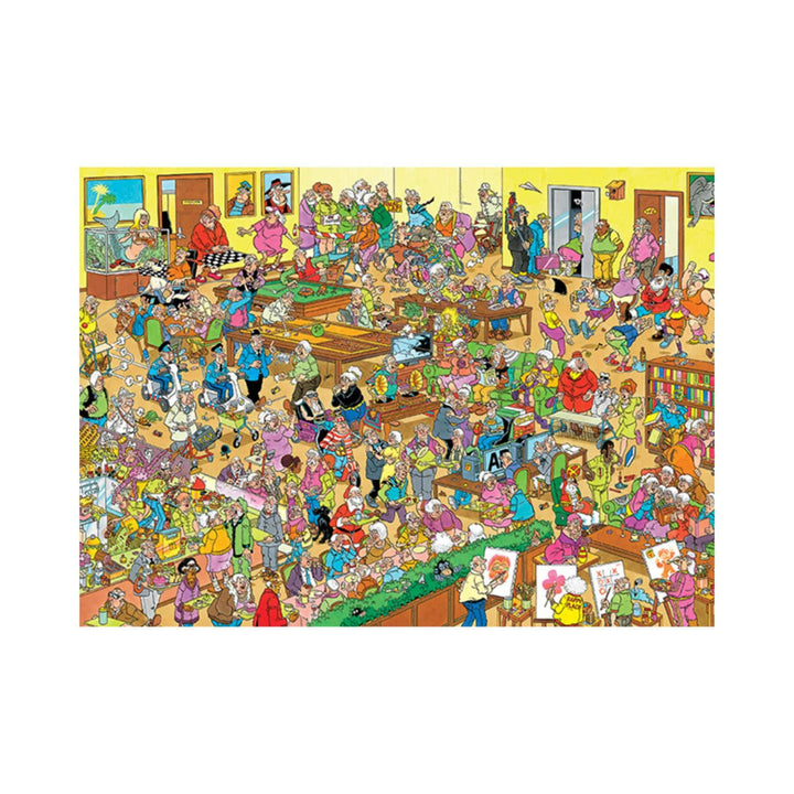 Jan van Haasteren: La maison de retraite (1000 pcs) CASSE-TÊTE - 1000 morceaux