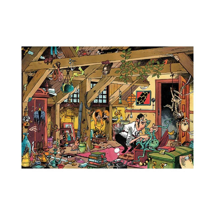 Jan van Haasteren : Le celibataire | Oldtimers (1000 pcs) CASSE-TÊTE - 1000 morceaux