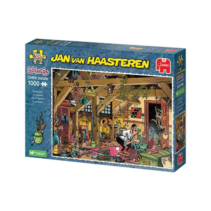 Jan van Haasteren : Le celibataire | Oldtimers (1000 pcs) CASSE-TÊTE - 1000 morceaux