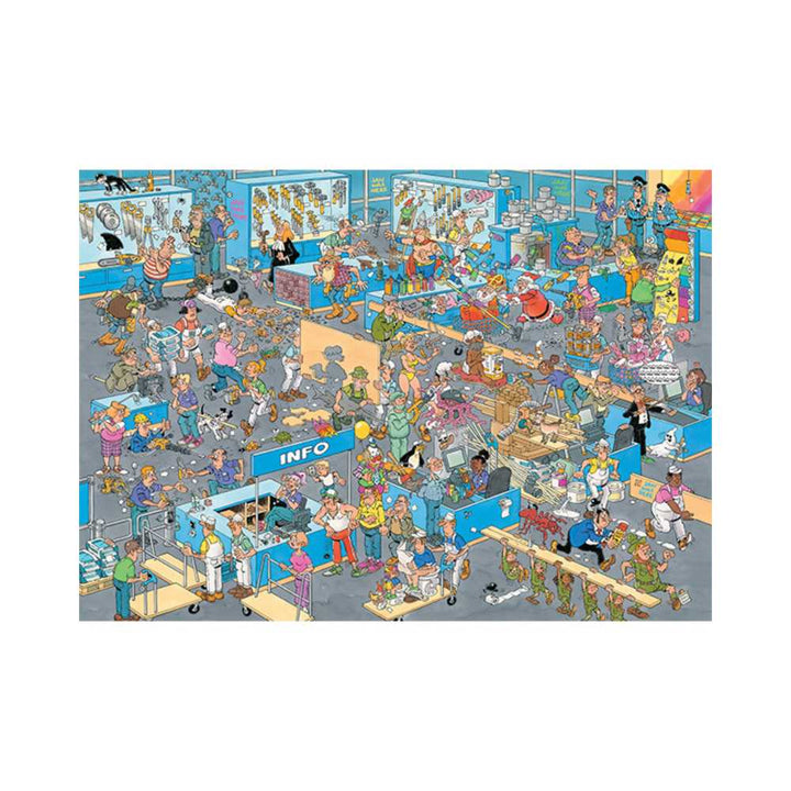 Jan van Haasteren: Magasin de brico & Projet de rénovation (2x1000 pcs) CASSE-TÊTE - 1000 morceaux