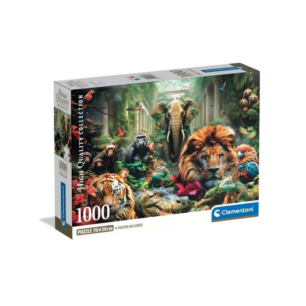 Jungle mystique (1000 pcs) CASSE-TÊTE - 1000 morceaux
