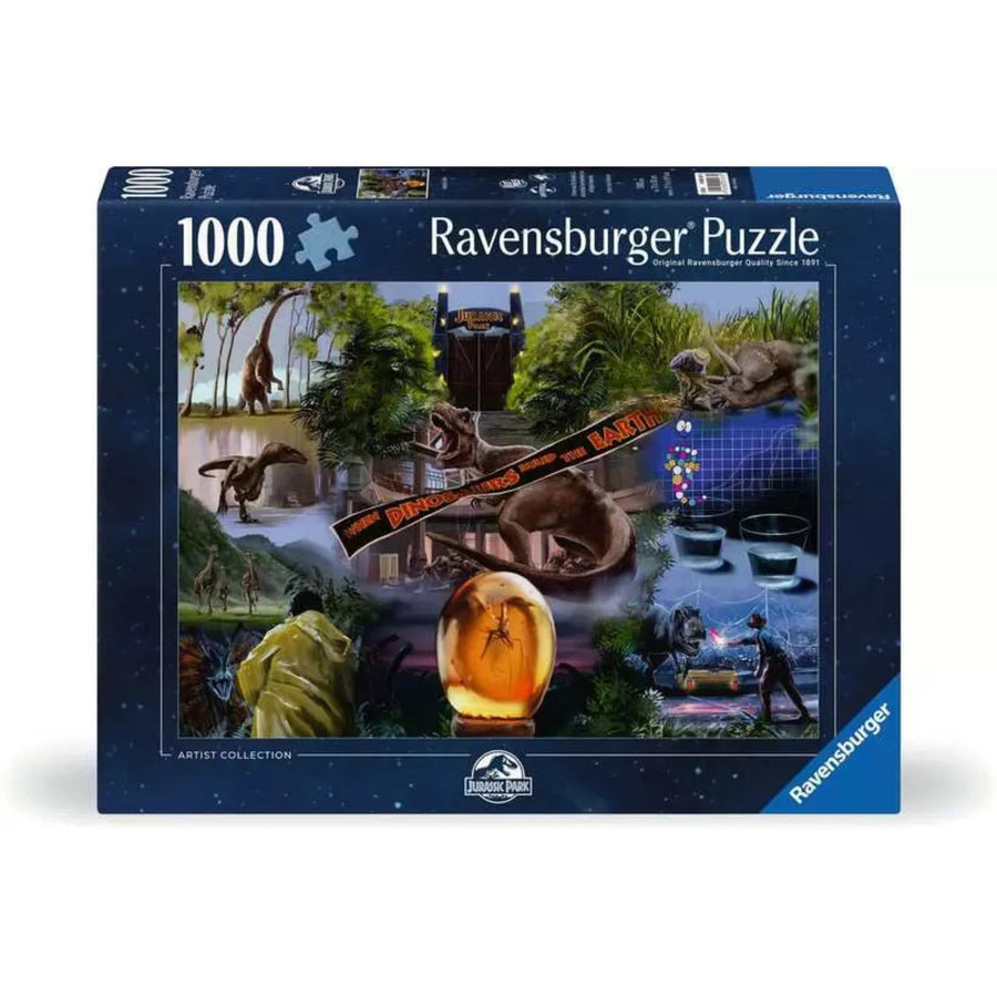 Jurassic Park (1000 pcs) CASSE-TÊTE - 1000 morceaux