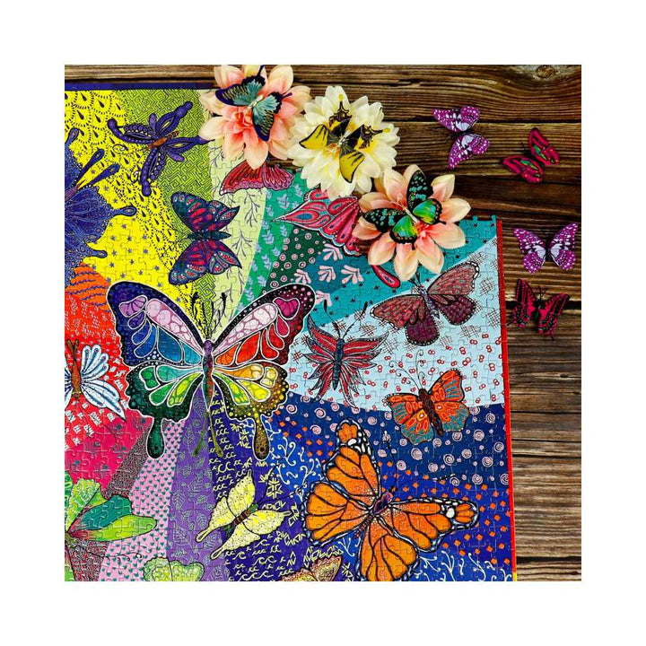 L’Effet papillon | The Butterfly Effect (Puzzle carré 1000 pcs) CASSE-TÊTE - 1000 morceaux