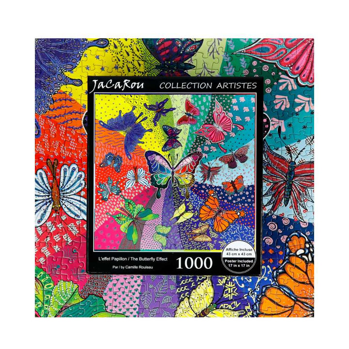 L’Effet papillon | The Butterfly Effect (Puzzle carré 1000 pcs) CASSE-TÊTE - 1000 morceaux
