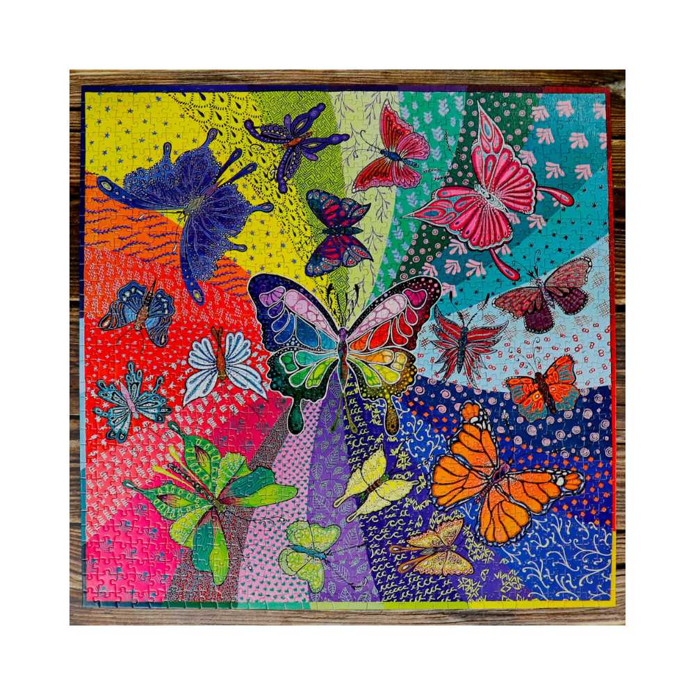 L’Effet papillon | The Butterfly Effect (Puzzle carré 1000 pcs) CASSE-TÊTE - 1000 morceaux