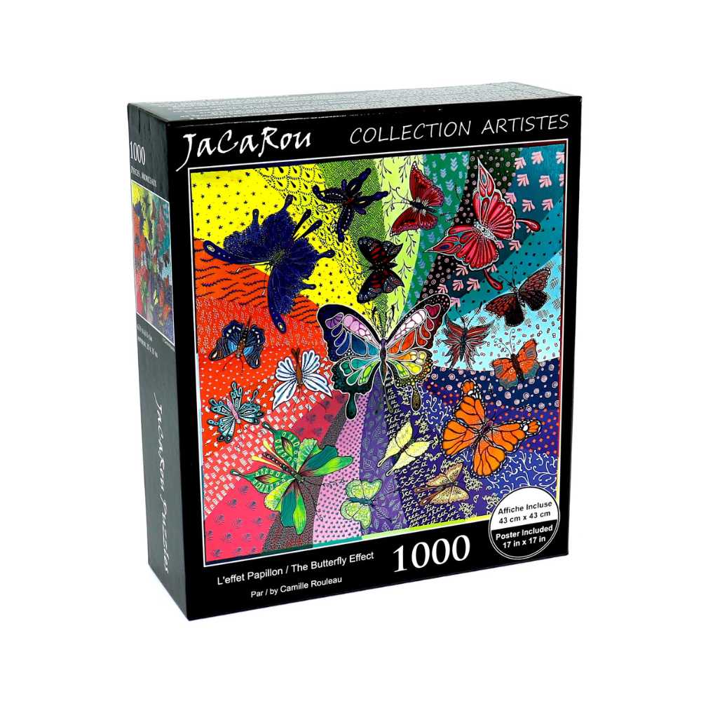 L’Effet papillon | The Butterfly Effect (Puzzle carré 1000 pcs) CASSE-TÊTE - 1000 morceaux