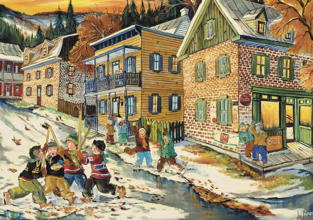 L. Labbé, La mêlée (1000 pcs) CASSE-TÊTE - 1000 morceaux