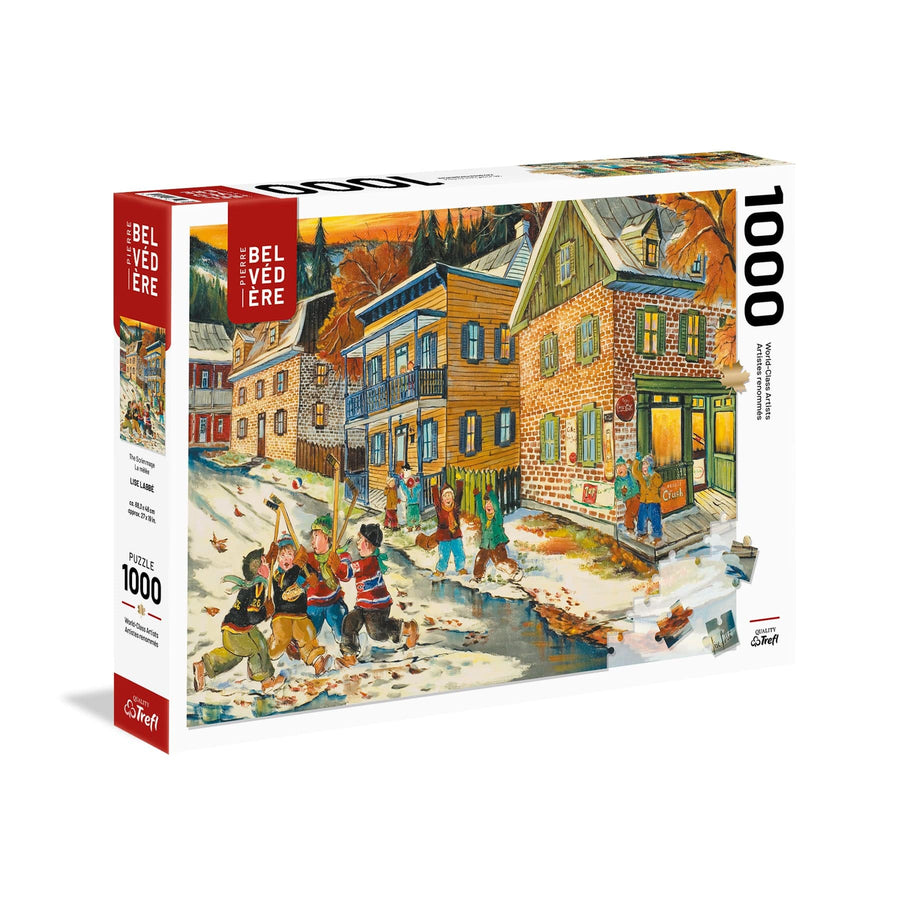 L. Labbé, La mêlée (1000 pcs) CASSE-TÊTE - 1000 morceaux