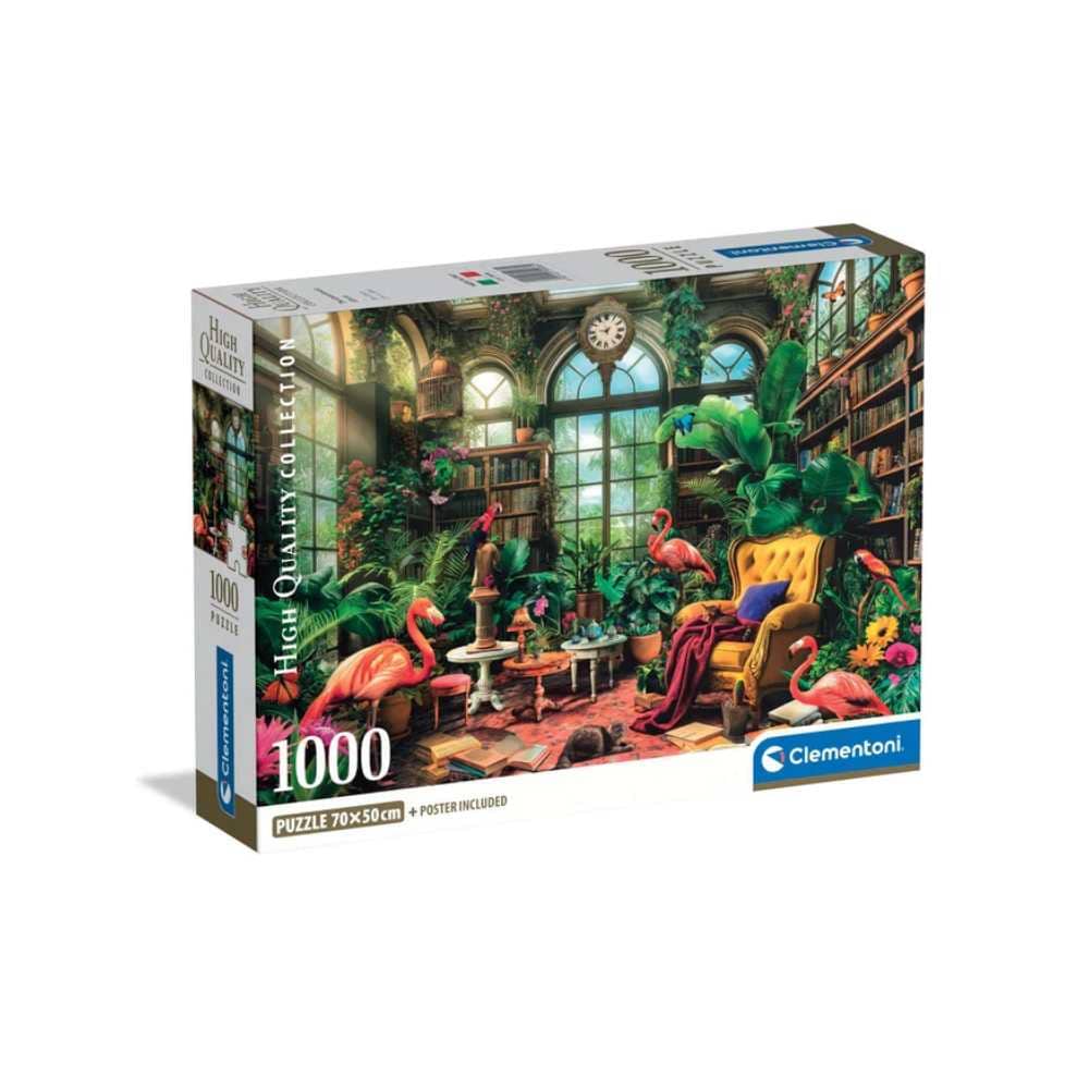 La librairie de la serre (1000 pcs) CASSE-TÊTE - 1000 morceaux