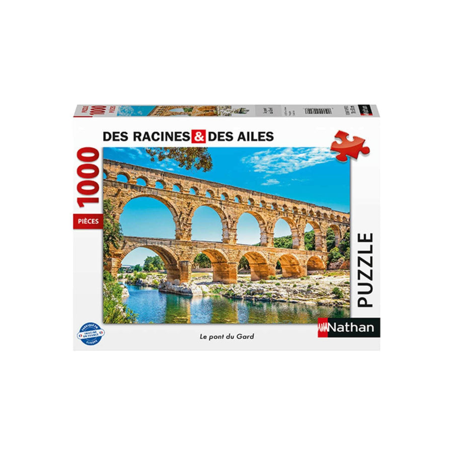 Le pont du Gard (1000 pcs) CASSE-TÊTE - 1000 morceaux